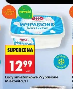 Biedronka Lody śmietankowe Mlekovita oferta