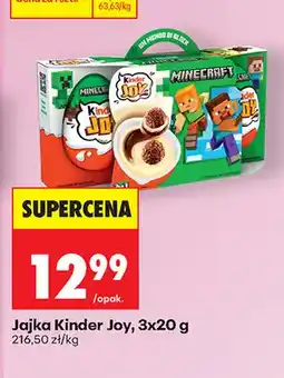 Biedronka Jajka Kinder Joy 3-pak oferta