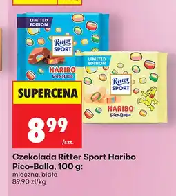 Biedronka Czekolada mleczna Ritter Sport Haribo Pico-Balla oferta