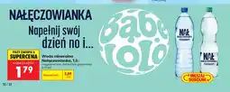 Biedronka Woda mineralna niegazowana Nałęczowianka oferta
