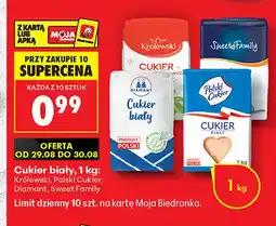 Biedronka Cukier biały Polski oferta