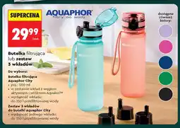 Biedronka Butelka filtrująca Aquaphor City oferta