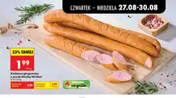 Biedronka Kiełbasa głogowska z szynki Madej Wróbel oferta