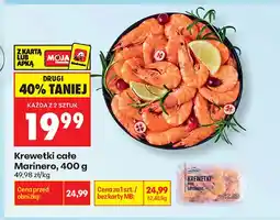 Biedronka Krewetki całe Marinero oferta