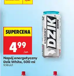 Biedronka Napój energetyczny Dzik White oferta