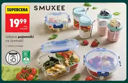 Biedronka Szklane pojemniki na żywność Smukee oferta