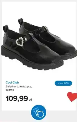 Smyk Baleriny dziewczęce Cool Club czarne oferta