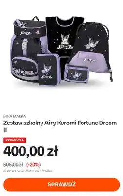 Empik Zestaw szkolny Airy Kuromi Fortune Dream II oferta