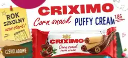 EMMA market Przekąska kukurydziana Criximo Corn Snack Puffy Cream czekoladowa oferta
