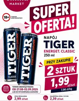 EMMA market Napój energetyczny Tiger Classic oferta