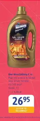 dm drogerie markt Płyn do prania Der Waschkönig C.G. Oriental Abu Dhabi Amber oferta