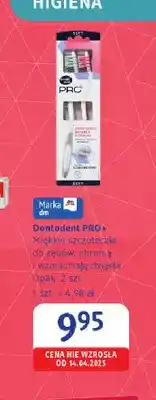 dm drogerie markt Szczoteczki do zębów Dontodent PRO+ miękkie 2-pak oferta