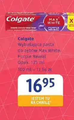dm drogerie markt Wybielająca pasta do zębów Colgate Max White Purple Reveal oferta