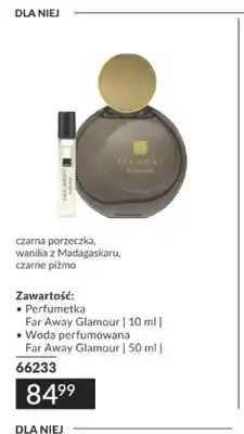 Zestaw perfumetka Far Away Glamour + woda perfumowana Far Away