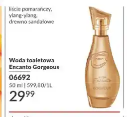 Avon Woda toaletowa Avon Encanto Gorgeous oferta