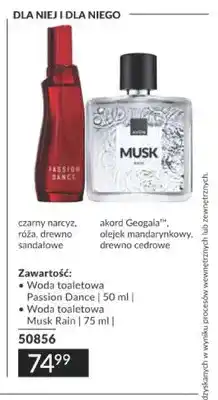 Avon Zestaw woda toaletowa Passion Dance + woda toaletowa Musk Rain Avon oferta