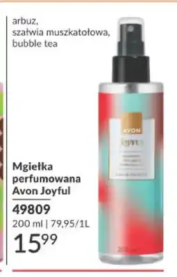 Avon Mgiełka perfumowana Avon Joyful oferta