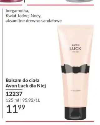 Balsam do ciała Avon Luck dla Niej