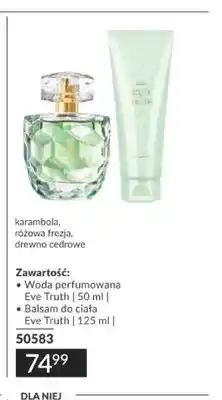 Avon Zestaw woda perfumowana Eve Truth + balsam do ciała Eve oferta