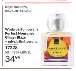 Avon Woda perfumowana Avon Perfect Nonsense Ginger Blaze - edycja limitowana oferta