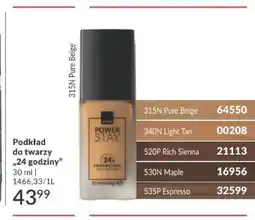 Avon Podkład do twarzy „24 godziny” Avon Power Stay oferta