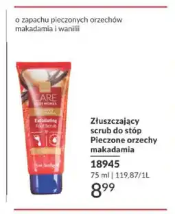 Avon Złuszczający scrub do stóp Pieczone orzechy makadamia Avon Care oferta