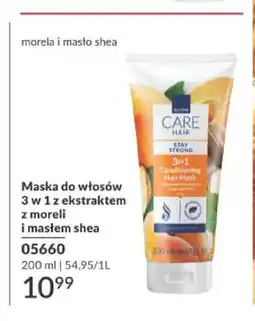 Avon Maska do włosów 3 w 1 z ekstraktem z moreli i masłem shea Avon Care oferta