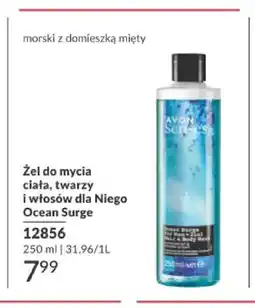 Avon Żel do mycia ciała, twarzy i włosów dla Niego Ocean Surge Avon oferta