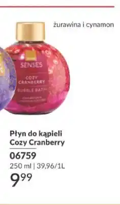 Avon Płyn do kąpieli Cozy Cranberry Avon oferta