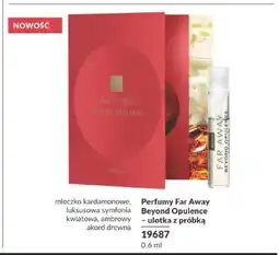 Avon Perfumy Avon Far Away Beyond Opulence – ulotka z próbką oferta