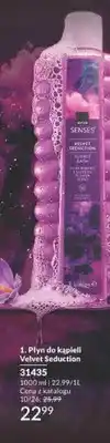 Avon Płyn do kąpieli Avon Senses Velvet Seduction oferta