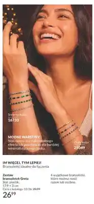 Avon Zestaw bransoletek Greta oferta
