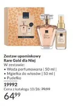 Avon Zestaw upominkowy Avon Rare Gold dla Niej oferta