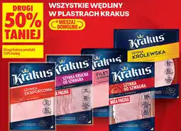 Biedronka Wszystkie wędliny w plastrach Krakus oferta