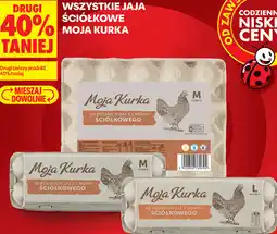 Biedronka Wszystkie jaja ściółkowe Moja Kurka oferta