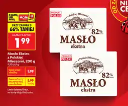 Biedronka Masło Ekstra z Polskiej Mleczarni oferta