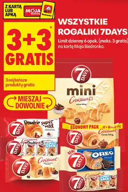 Biedronka Wszystkie rogaliki 7Days oferta