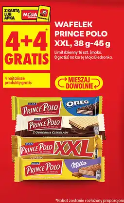 Biedronka Wafelek Prince Polo XXL, 38 g-45 g oferta