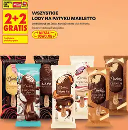 Biedronka Wszystkie lody na patyku Marletto oferta