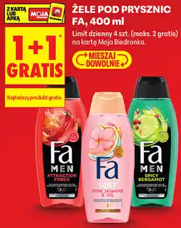 Biedronka Żele pod prysznic Fa oferta
