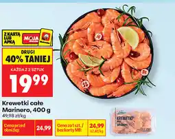 Biedronka Krewetki całe Marinero oferta