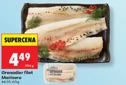 Biedronka Grenadier filet Marinero oferta