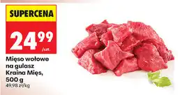 Biedronka Mięso wołowe na gulasz Kraina Mięs oferta