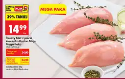 Biedronka Świeży filet z piersi kurczaka Kraina Mięs, Mega Paka oferta