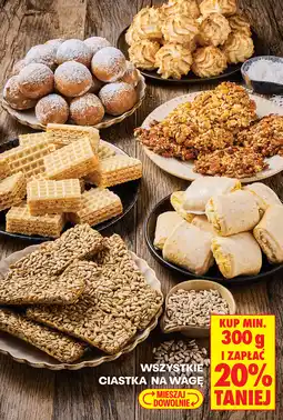 Biedronka Wszystkie ciastka na wagę oferta