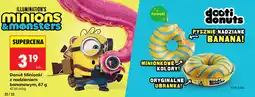 Biedronka Donut Minionki z nadzieniem bananowym oferta