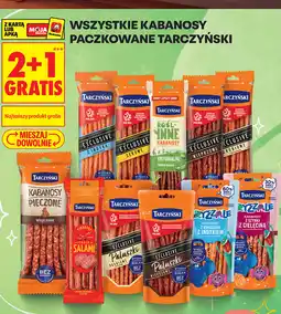 Biedronka Wszystkie kabanosy paczkowane Tarczyński oferta