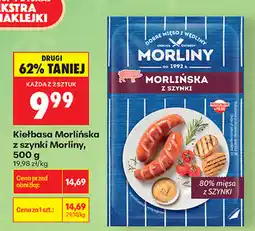 Biedronka Kiełbasa Morlińska z szynki Morliny oferta