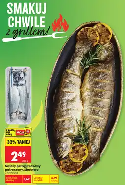 Biedronka Świeży pstrąg tęczowy patroszony, Marinero oferta