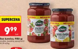 Biedronka Sos Łowicz słodko-kwaśny/spaghetti oferta